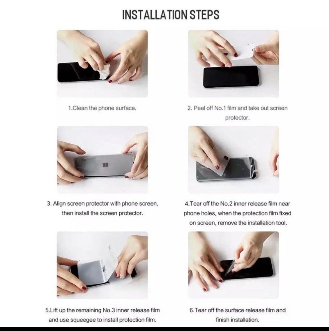 XIAOMI MICA DE HIDROGEL TRANSPARENTE