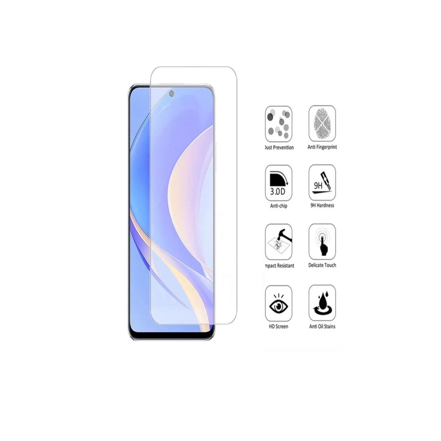 OPPO MICA DE CRISTAL TRANSPARENTE PLANA