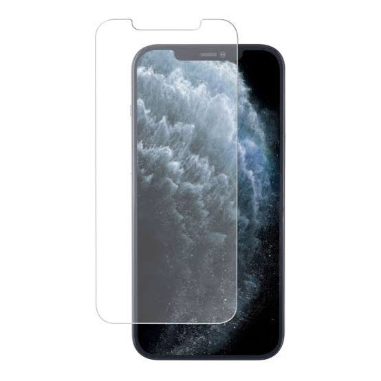 IPHONE MICA DE CRISTAL TRANSPARENTE PLANA