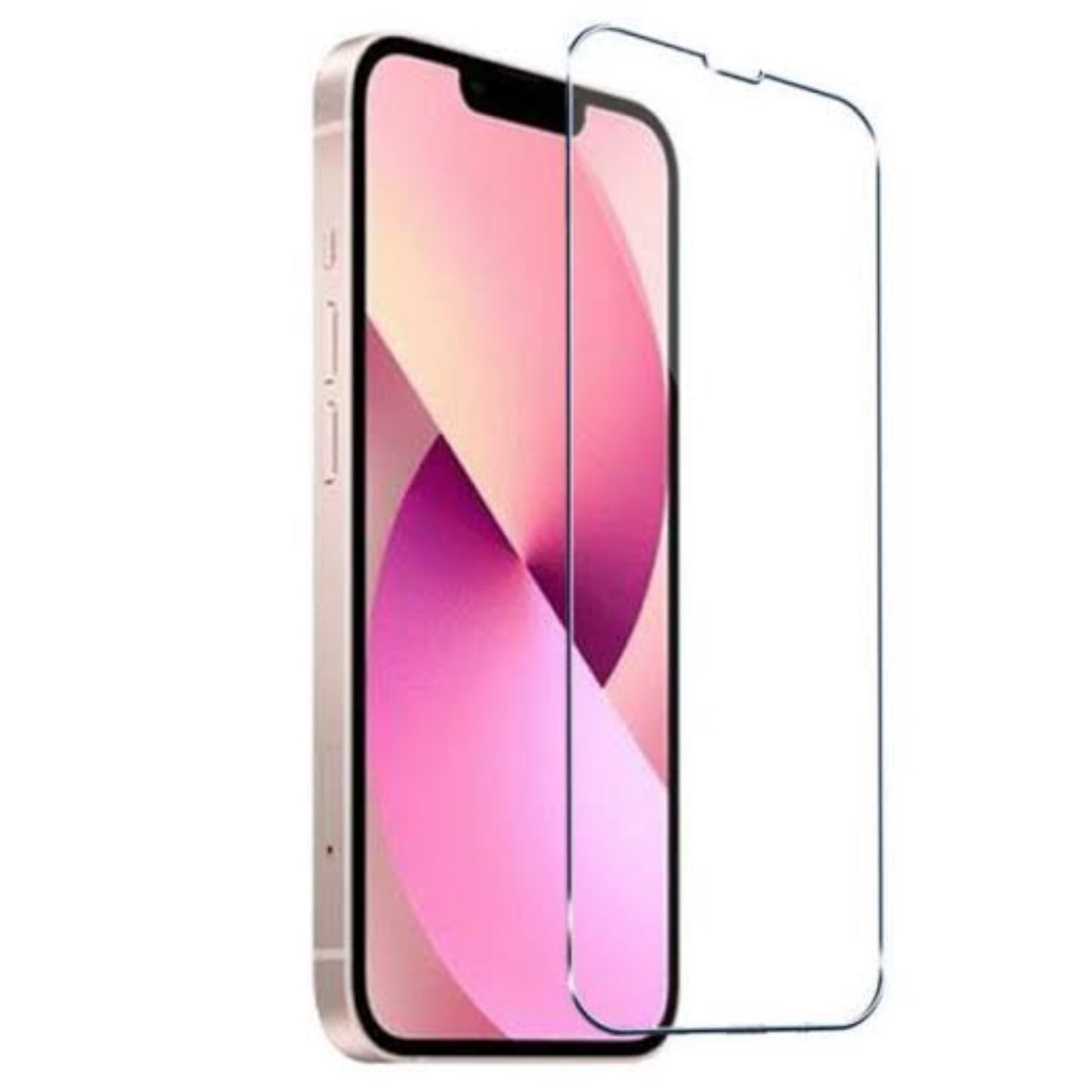 IPHONE MICA DE CRISTAL TRANSPARENTE PLANA