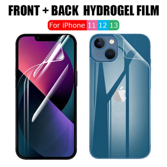 MICA DE HIDROGEL TRANSPARENTE (PANTALLA, REVERSO O AMBOS)