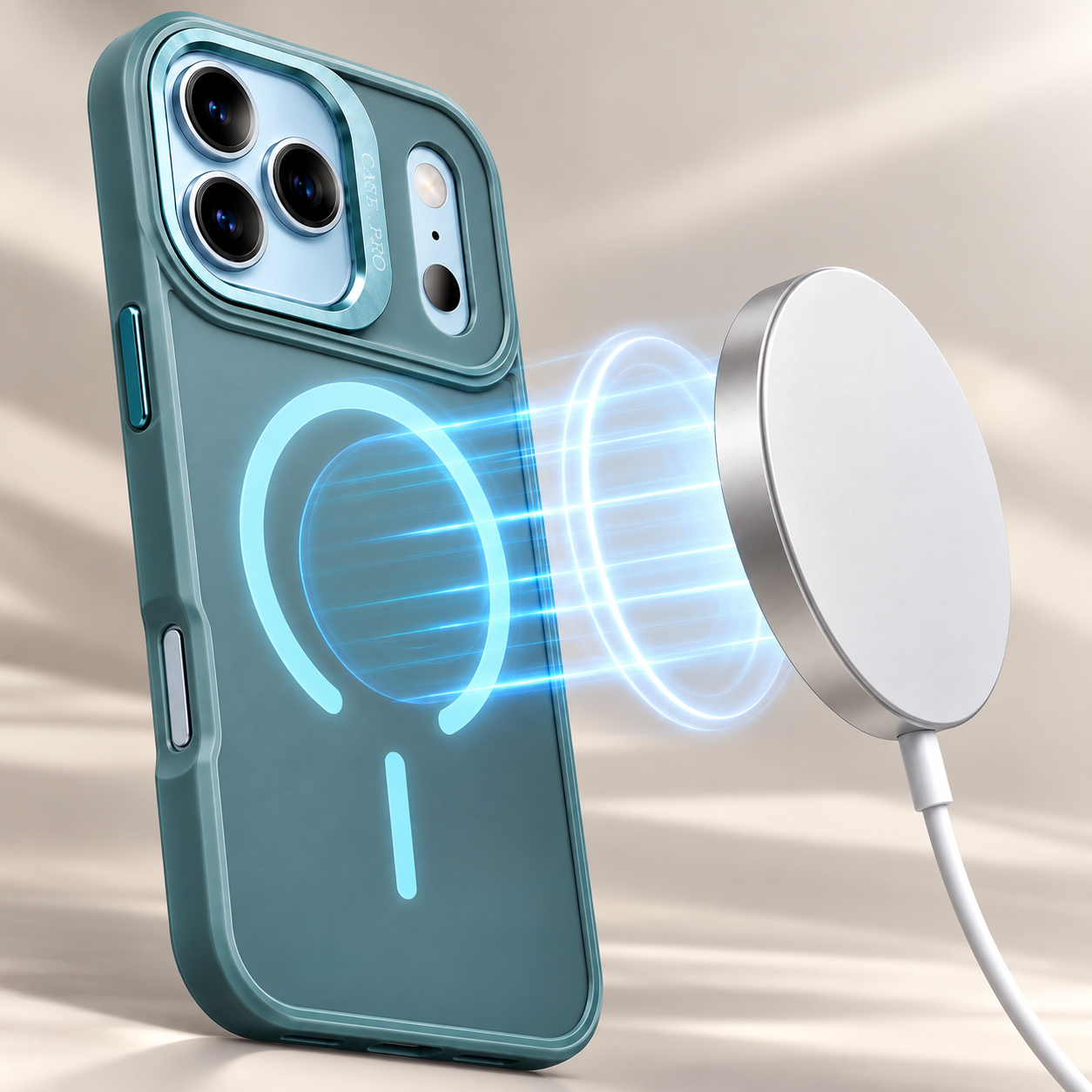 Funda para iPhone 18 Pro Max / 17 Pro Max con MagSafe y Soporte