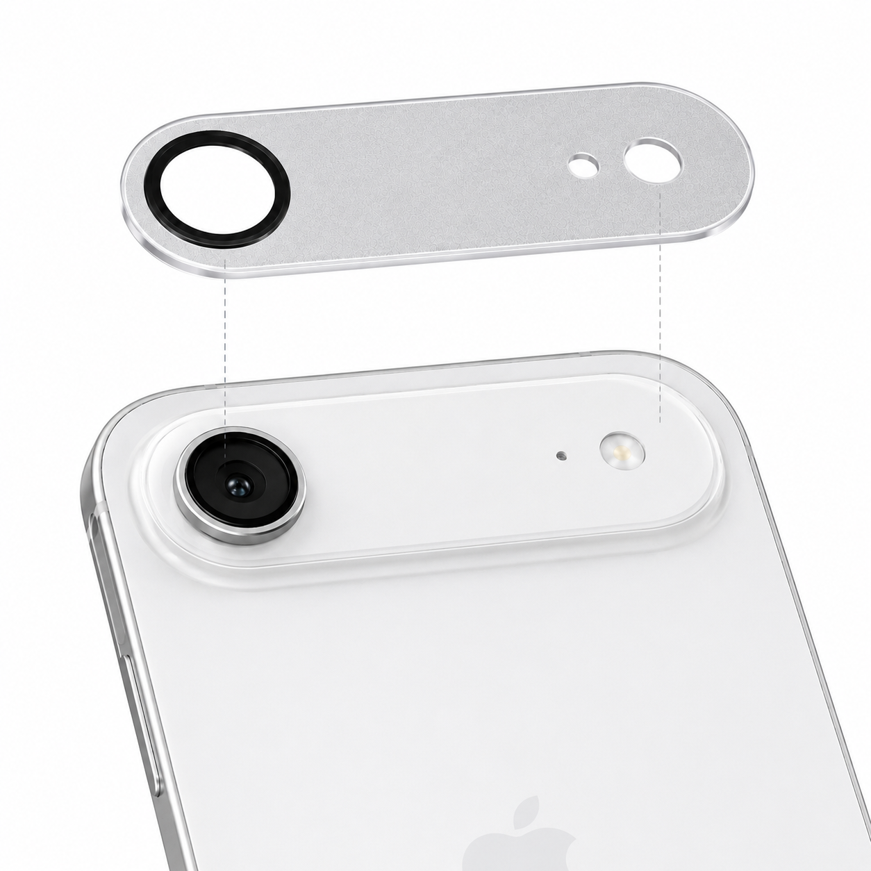 Mica de Cámara iPhone 17 Air 360° – AR+AF |  Negro · Plata · Azul · Oro