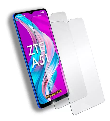 ZTE MICA DE CRISTAL TRANSPARENTE PLANA