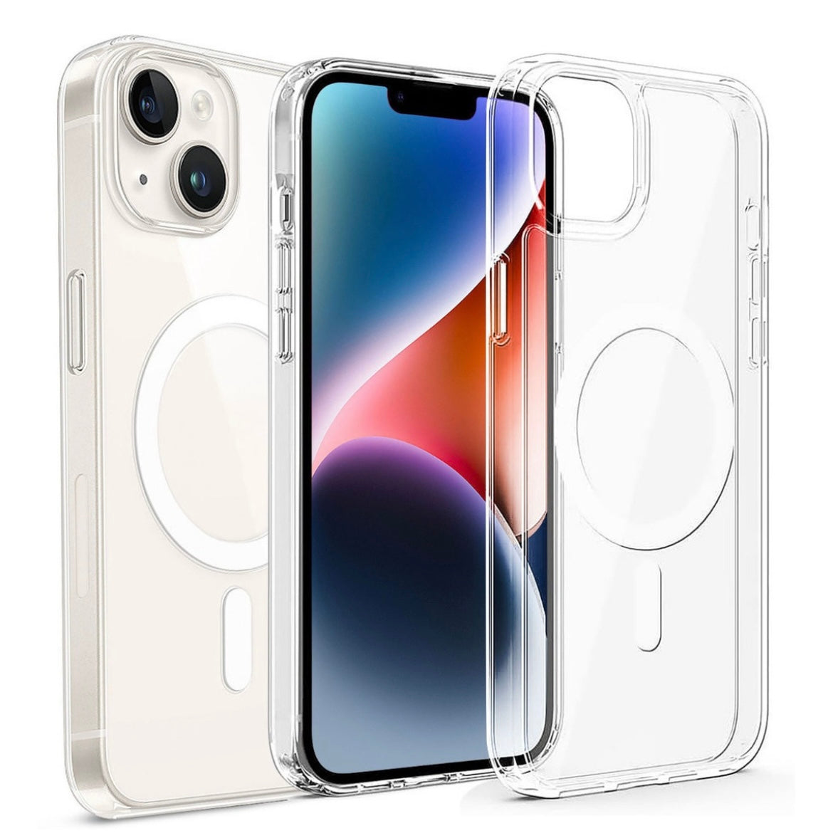 IPHONE 15 PRO MAX/ 15 PLUS ROTECTOR MAGSAFE TRANSPARENTE